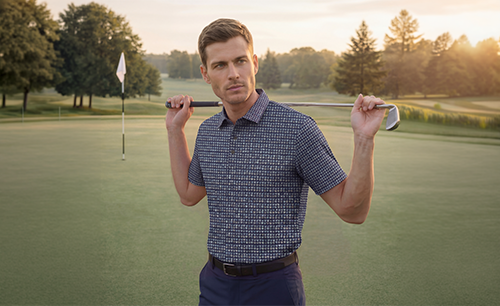 Golf polo sample